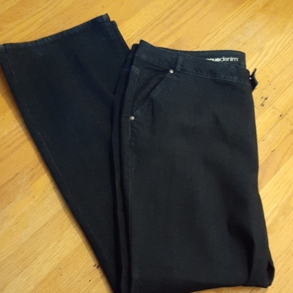 Avenue denim 24 tall dark wash jeans pants nwot
